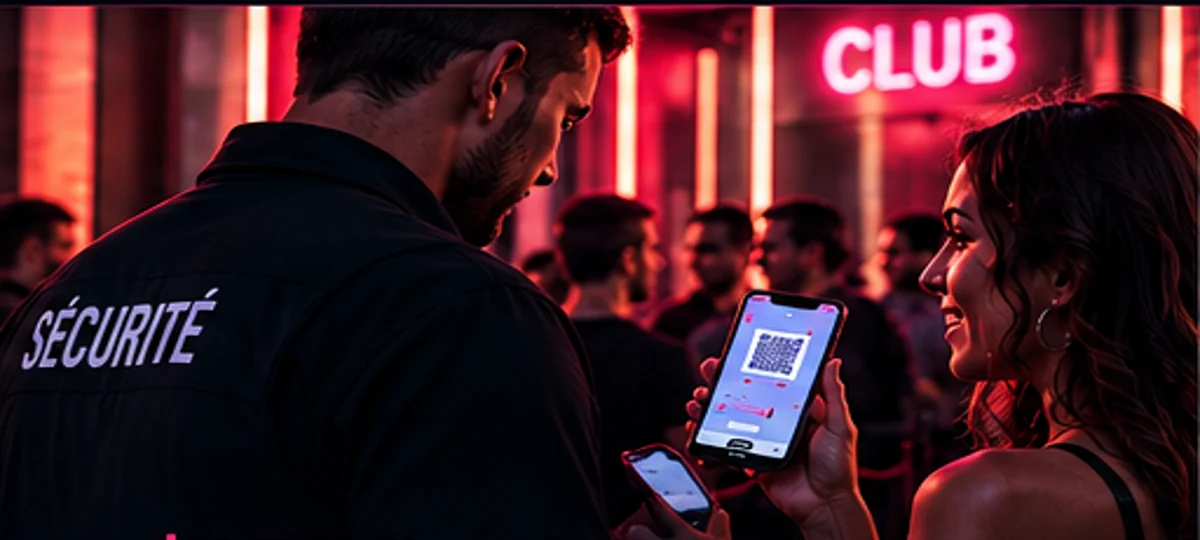 Contrôle des entrées et scan QR sur le terrain